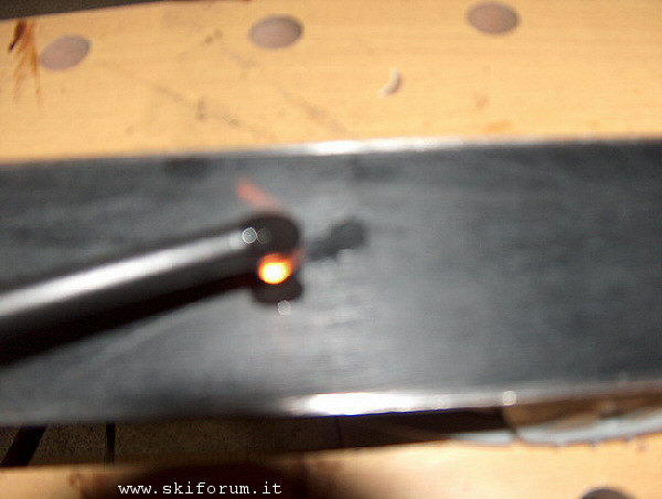 candeletta riparazione soletta sci
