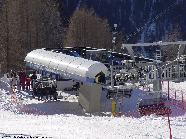 stazione a valle della seggiovia Padon