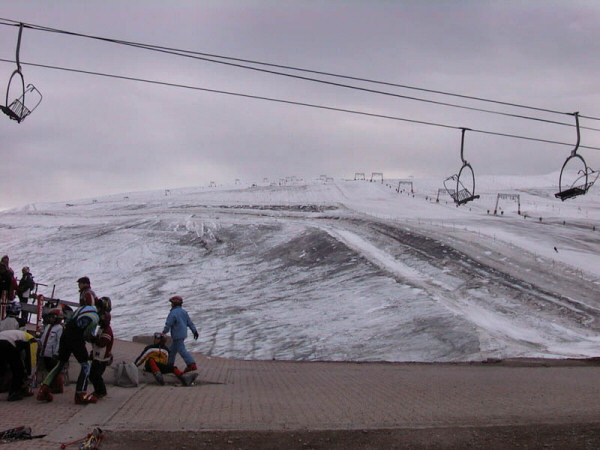 ghiacciaio Les deux Alpes