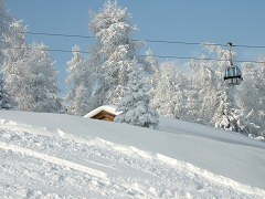 Wallpaper invernale di Plan de Corones.