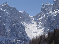 Wallpaper Val Mezd�, Sella, Dolomiti.
