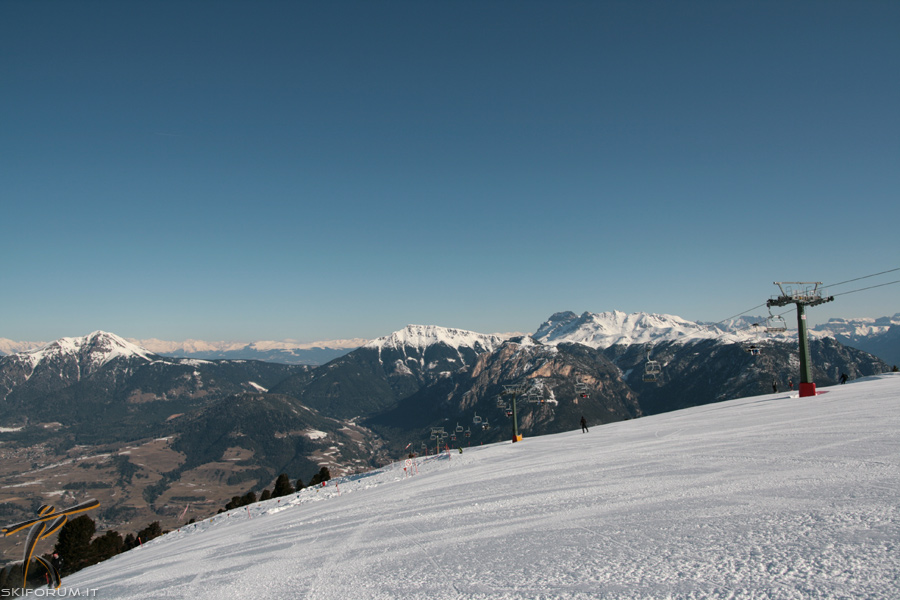 panorama dall'Alpe Cermis