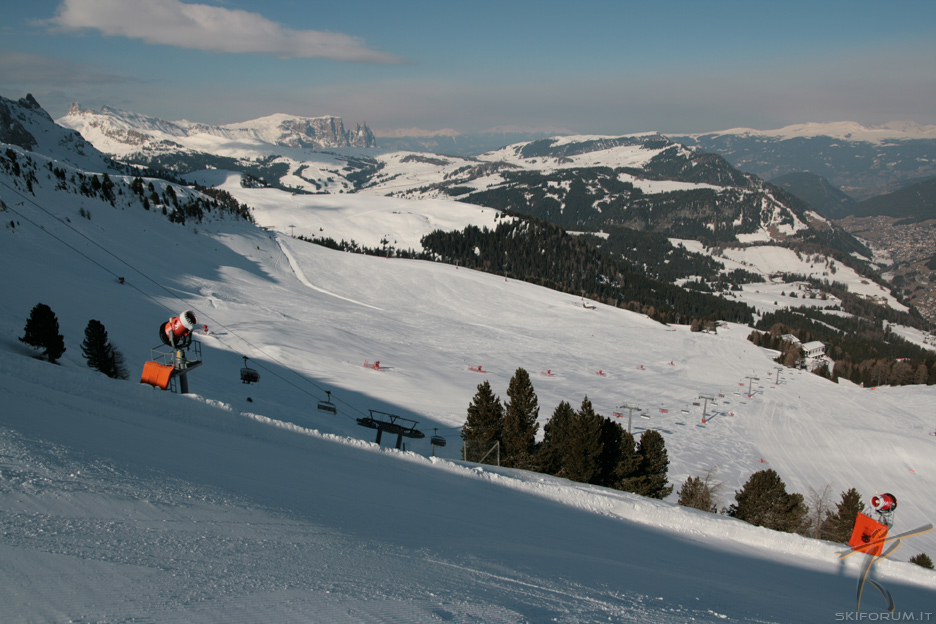 foto piste da sci di Santa Cristina