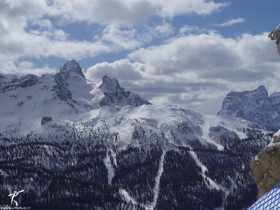 piste da sci del Faloria