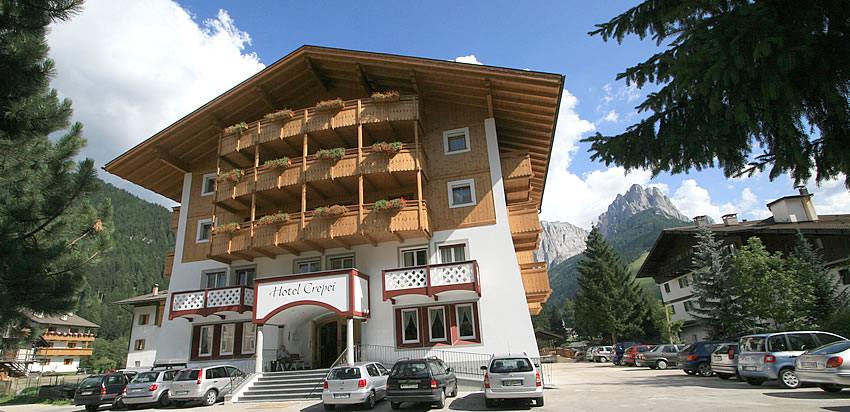 foto hotel crepei val di fassa