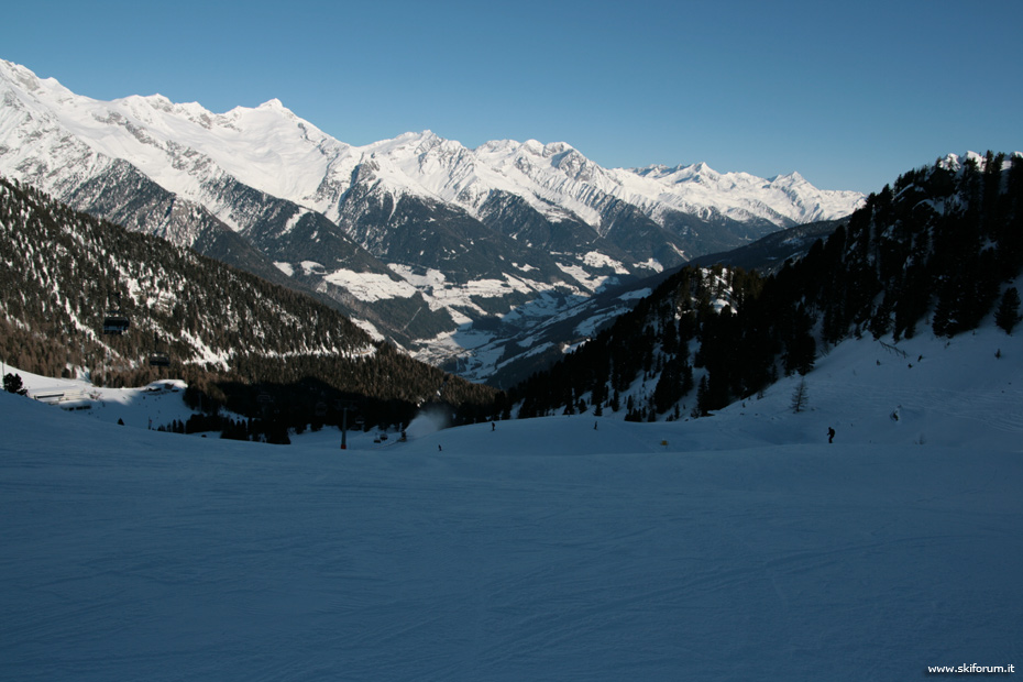panorama sulla Valle Aurina