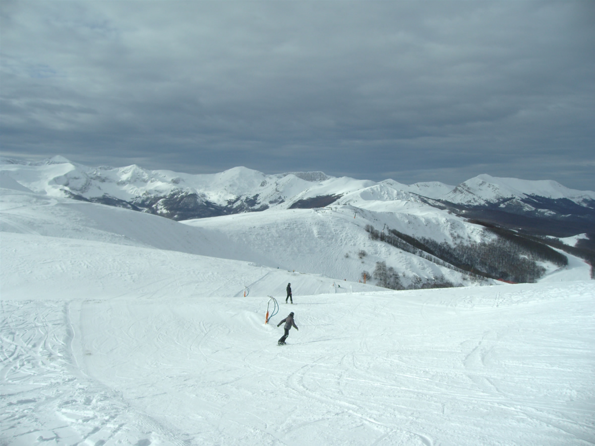 piste innevate di Campo Felice