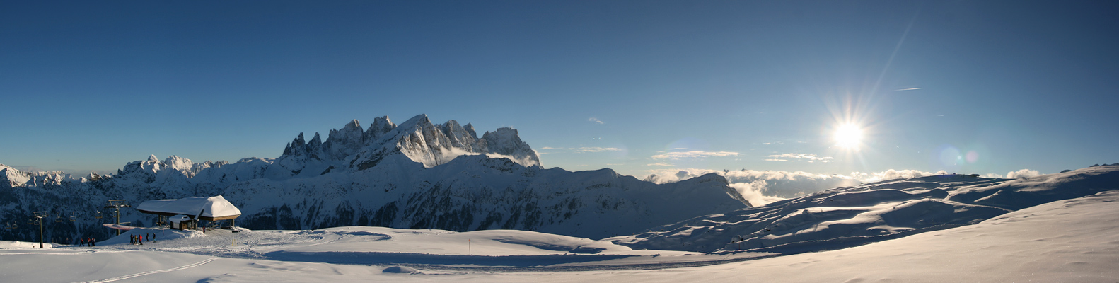 foto panoramica monte mulaz