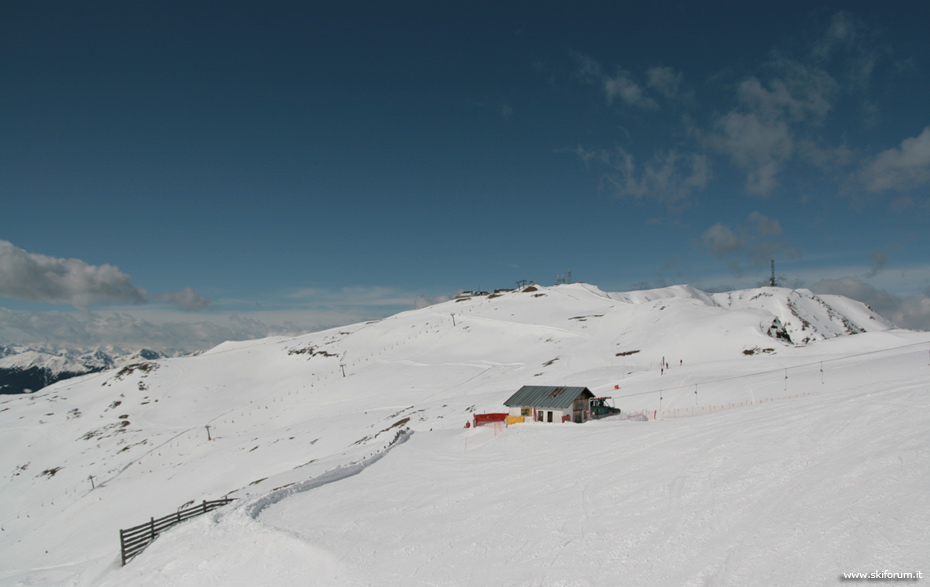 un rifugio a La Plose