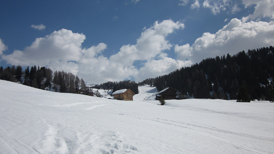 foto piste corvara in Badia