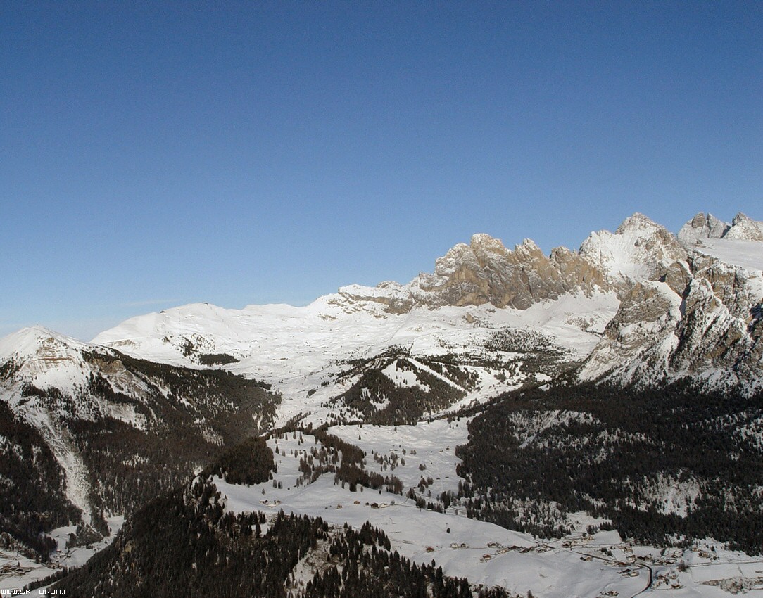 foto skiarea del Seceda