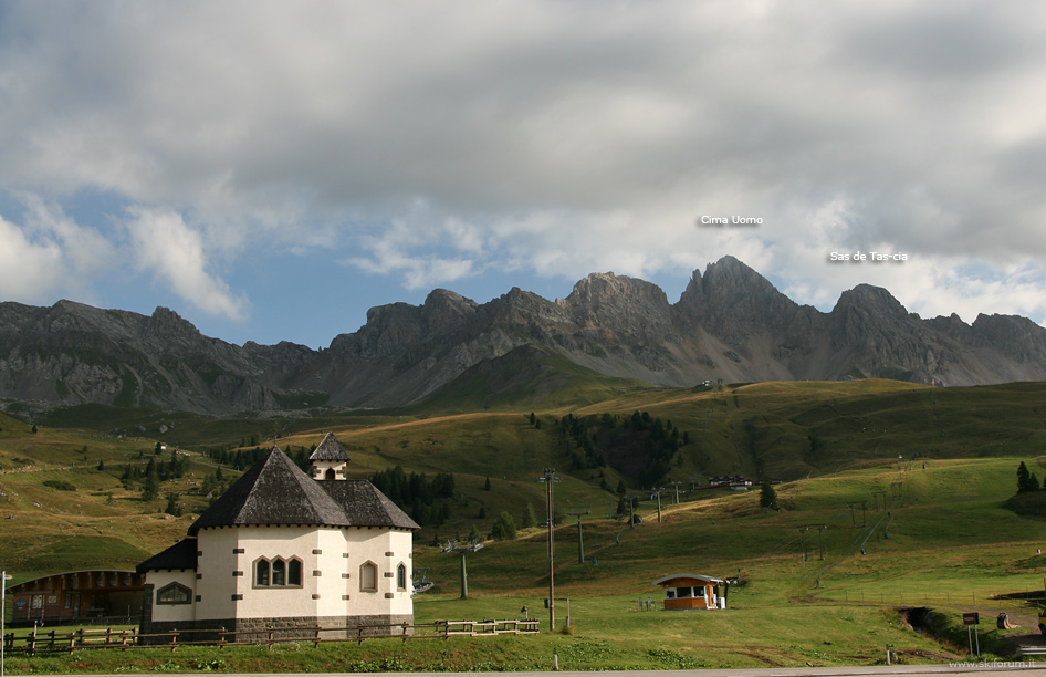 partenza per Cima Uomo