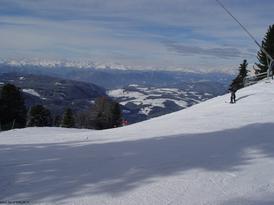 panorama dalle piste