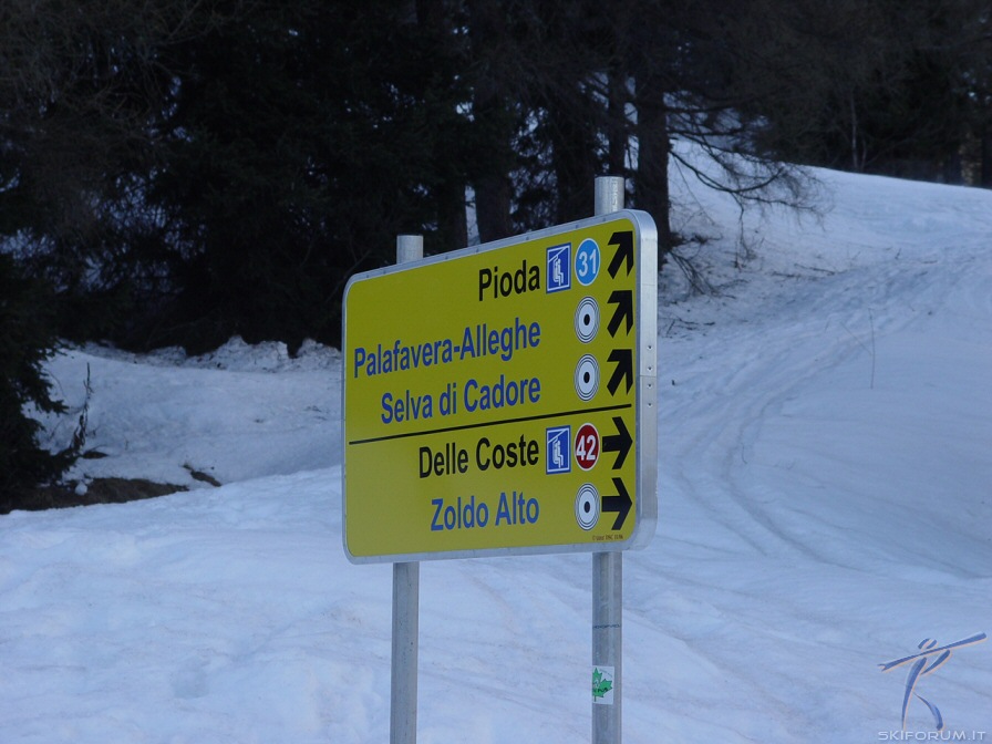 segnaletica piste