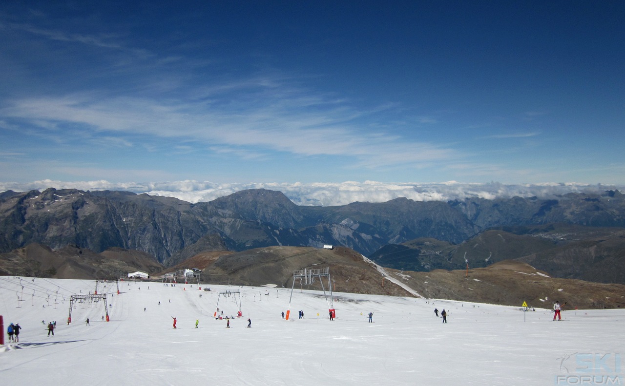 ghiacciiao di Les Deux Alpes