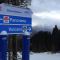 cartello deviazione piste da sci