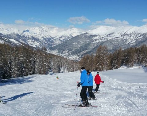 Piste zona Sauze d'Oulx