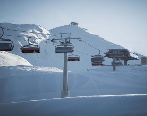 La nuova Hasenköpfl verso la stazione a monte