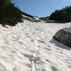 mtb con la neve