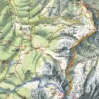cartina trekking dolomiti cadini