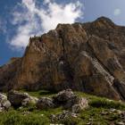inizio ferrata in dolomiti