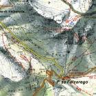 foto mappa dolomiti