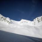 Neve fresca powder in cantiere