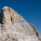 Ferrata Tofane immagine escursione dolomiti