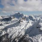 foto panorama dal lagazuoi