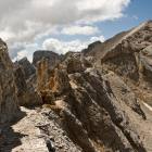 sentiero monte cavallo dolomiti