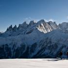 Freeride Passo Valles powder in dolomiti