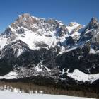 Panoramica paese san martino di castrozza