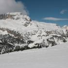 Panoarama vista sul sella Dolomiti