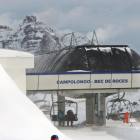 Stazione di Monte Bec de Roces foto stazione di monte del Bec de Roces di Arabba