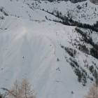 parte alta pista Monte Burz