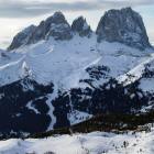 Piste da sci del Col Rodella immagine sassolungo col rodella