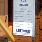 Dati tecnici tabella masarei
