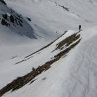 Scialpinismo foto sciatore cresta
