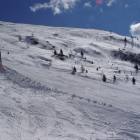 Parte centrale pista Passo Rolle foto pista rolle