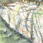 Mappa cartina croda negra