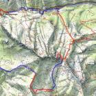 Mappa Averau cartina giro dell'Averau