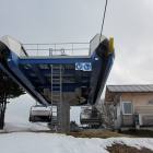 Arrivo stazione di monte