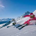 Sciatrici piste corviglia