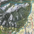 Cartina Conturines mappa escursione conturines