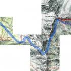 cartina topografica ferrata Campanili