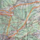 mappa escursione gardena