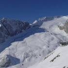 foto del tracciato della Bellunese Vecchia in Marmolada