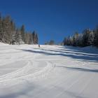 neve in pista da sci