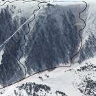 foto cartina pista nera
