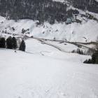Panorama Val Roja vista sulla Val Roja